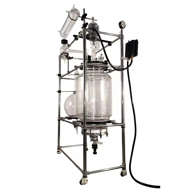 Professional Lab Glass Crystallization Filter Reactor 5-100L for Separation and Purification