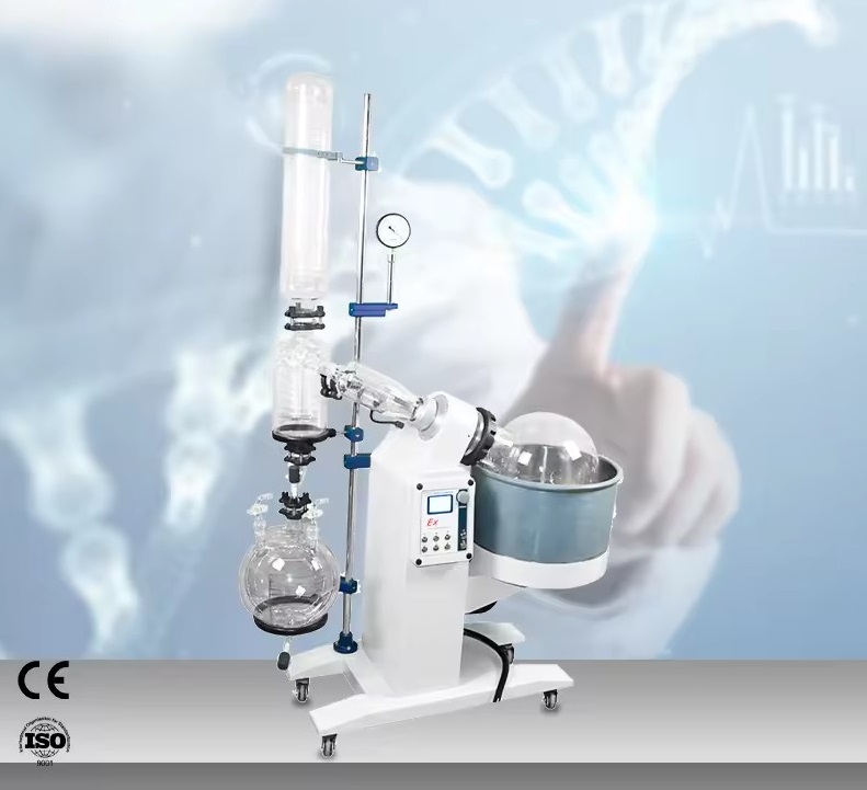 Industrial Rotovap Machine Vacuum Crystallizer Ethanol 50L Rotary Evaporator
