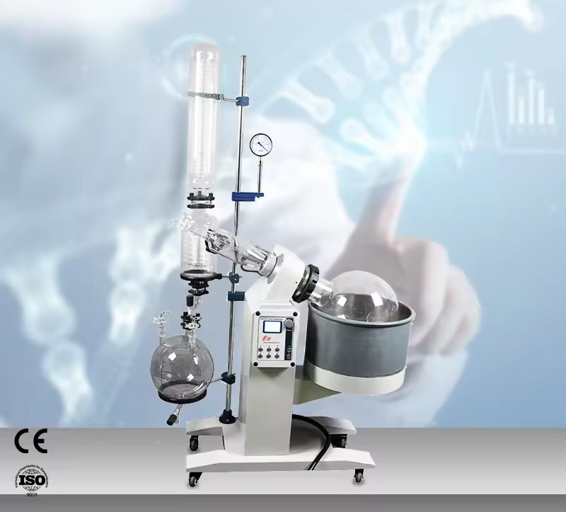 Industrial Rotovap Machine Vacuum Crystallizer Ethanol 50L Rotary Evaporator
