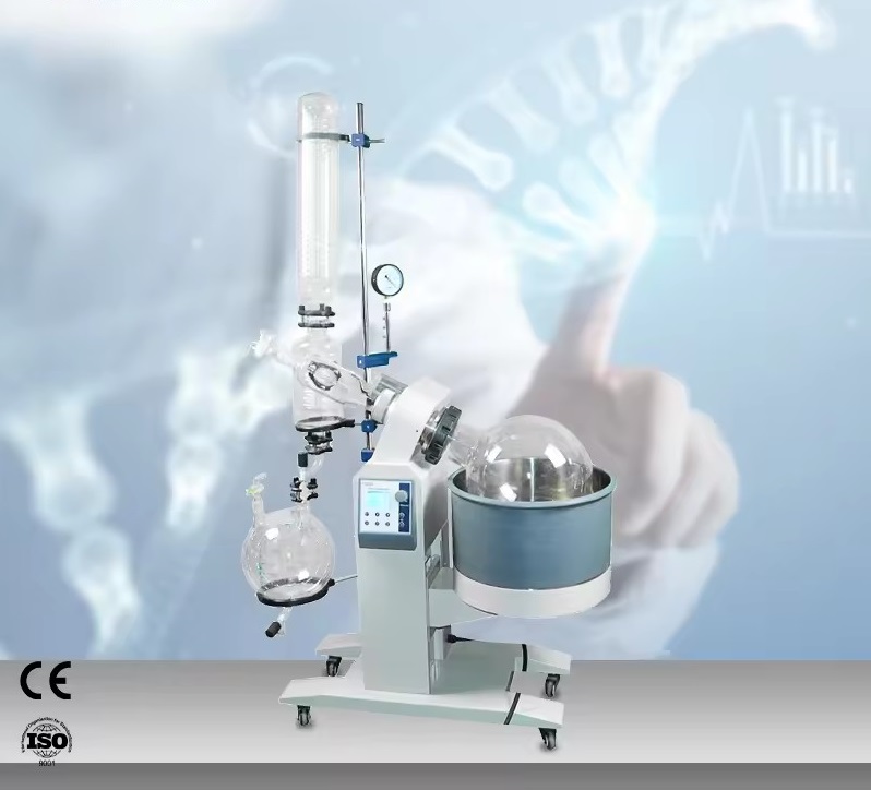Industrial Rotovap Machine Vacuum Crystallizer Ethanol 50L Rotary Evaporator