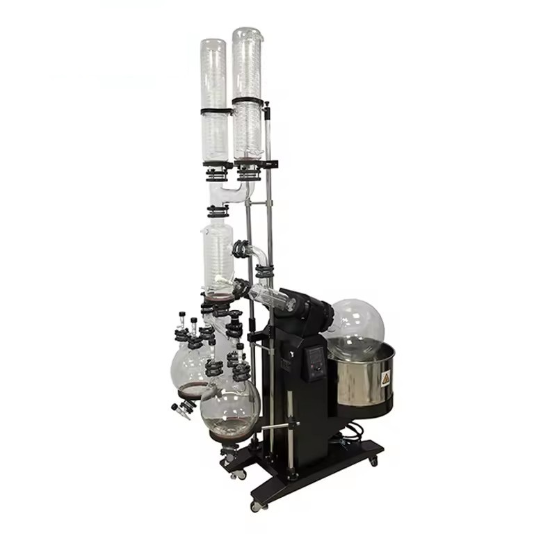 Best Value 20L Industrial Rotary Evaporator with Dual Condenser by Synceray– Fast Evaporation