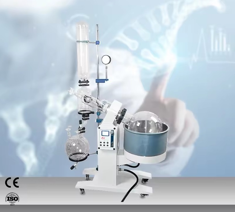 Industrial Rotovap Machine Vacuum Crystallizer Ethanol 50L Rotary Evaporator