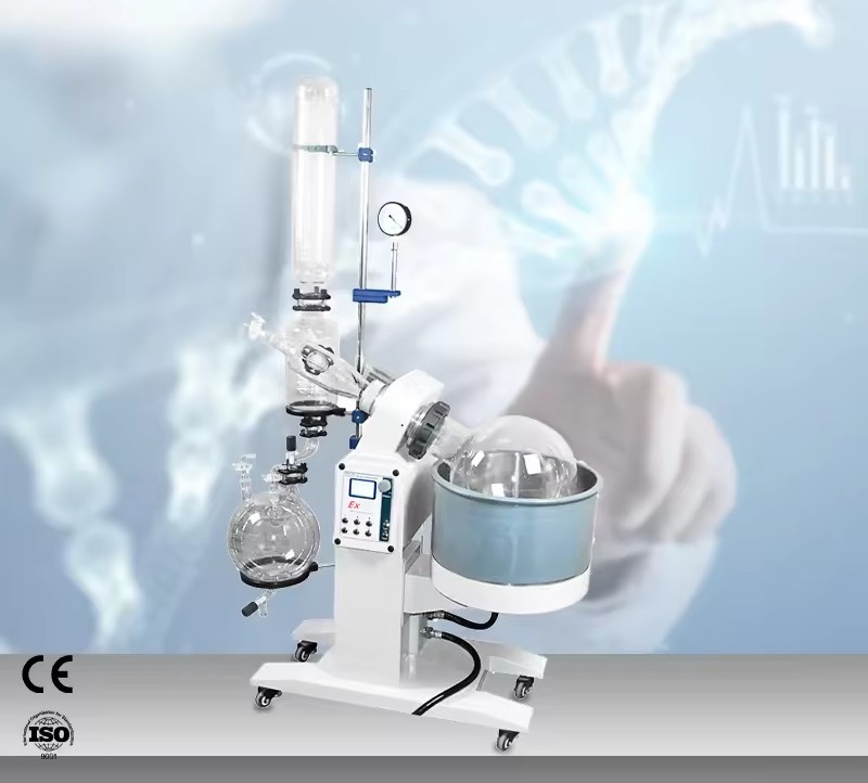 Industrial Rotovap Machine Vacuum Crystallizer Ethanol 50L Rotary Evaporator