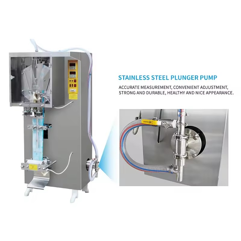 Automatic Liquid filling and saealing machine Juice candy water Sachet bags pouch packing machine