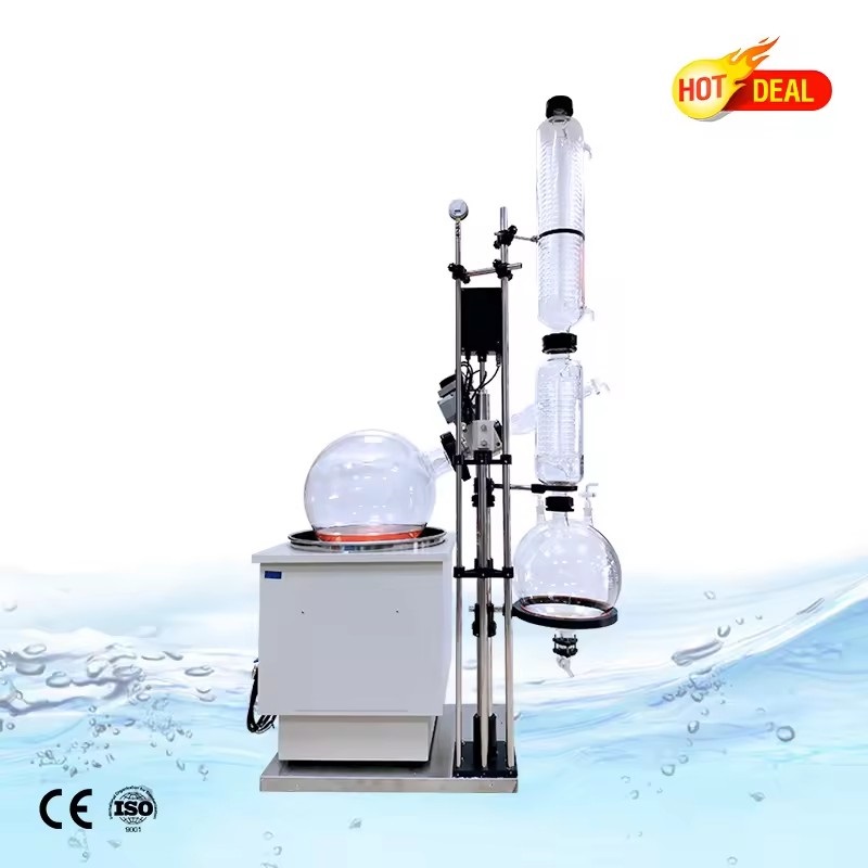 vapor steam ethanol rotary evaporator 5 liter water full turnkey rotovap manufacturers rotary vacuum evaporation system