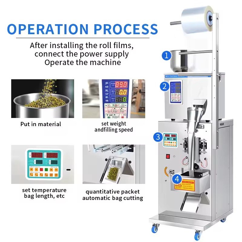 Small sachets spices powder automatic filling machine coffee teabag packing multi-function packaging machines
