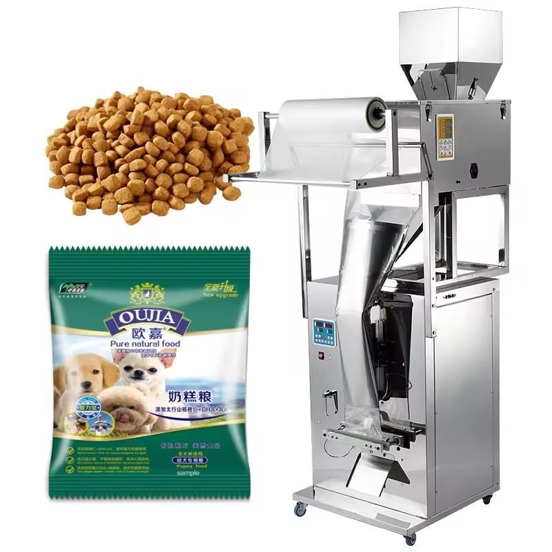 Automatic vertical popcorn banana chips snack pouch packing machine