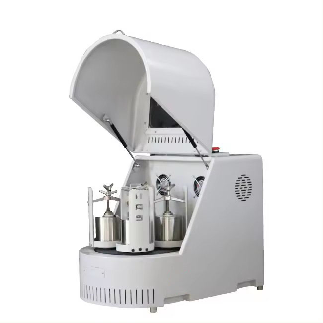 2LUnmanned Mini Planetary Ball Mill with Corundum Jars and Aluminum Balls SYNCERAY for lab use