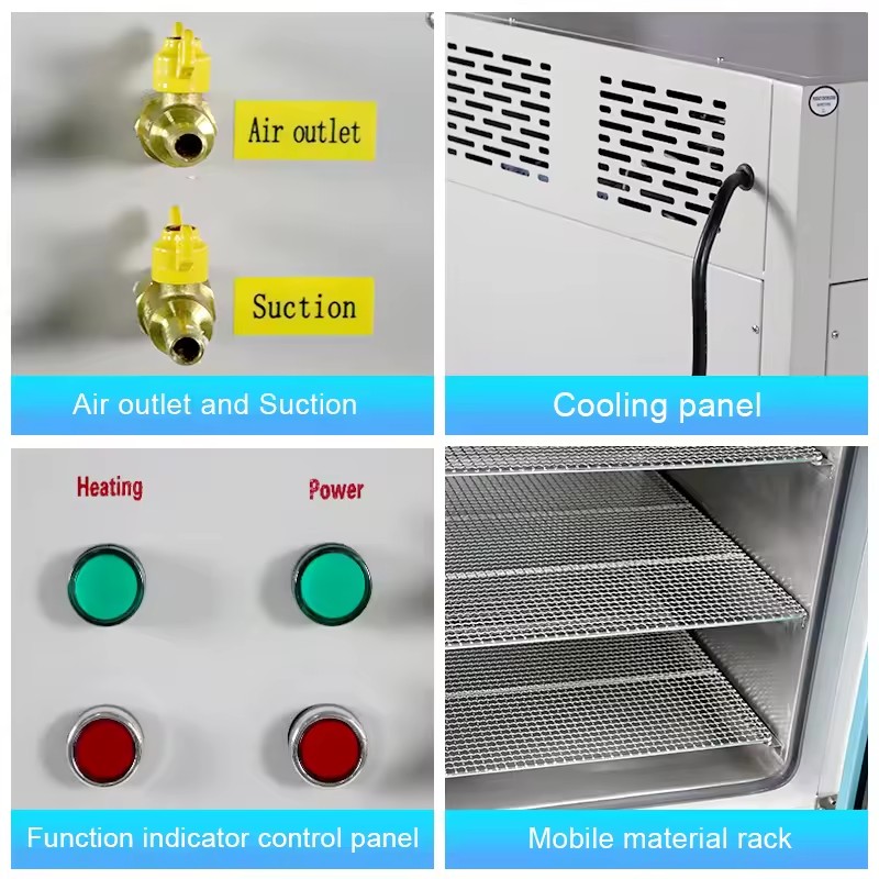 High Efficient Fruit Vacuum Dehydrator Machine Drying Chamber