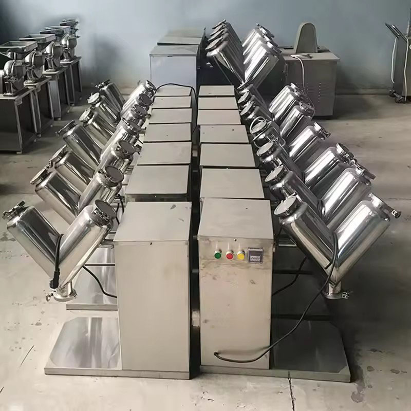 Best Syceray electric V - type powder mixer with tank for commercial coffee powder blending