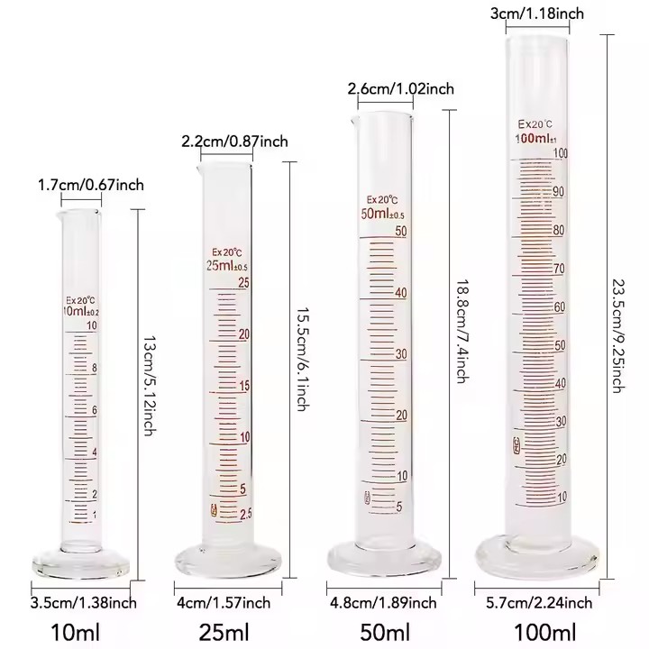 Chemistry Lab Equipment Glass Beaker High Temperature Glass Measuring Beaker Lab glassware Chemical Glass Instrument