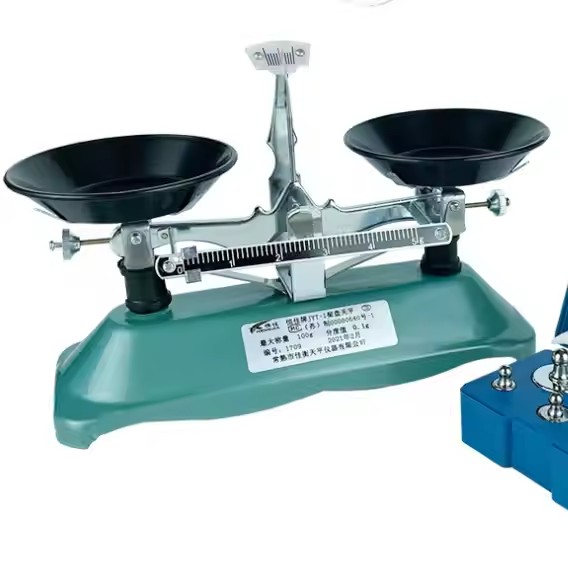 School Laboratory Balance Scale Electronic Balance Scale Balance Table for Education School