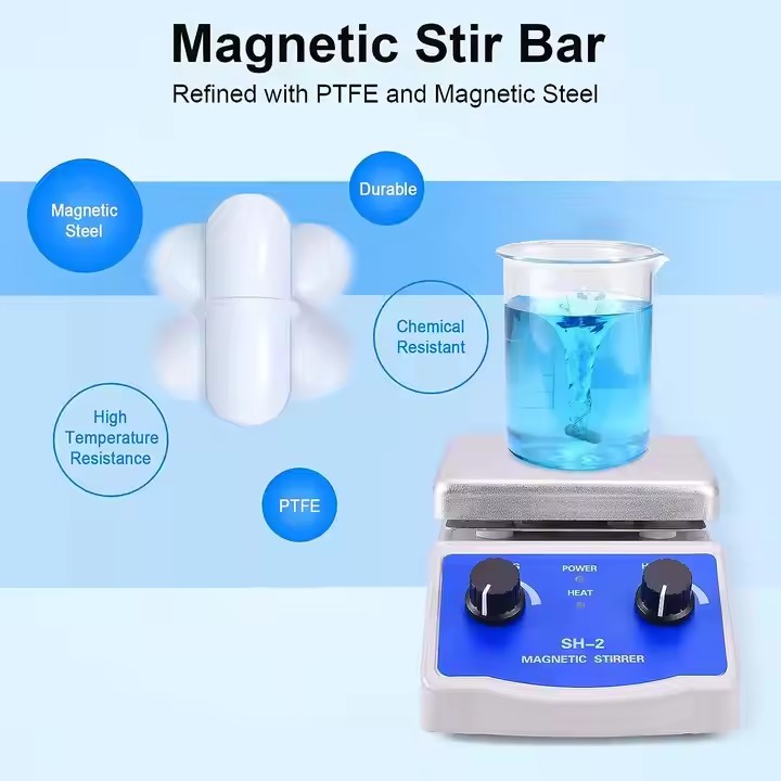 Chemistry Lab Equipment Hot Plate Magnetic Stirrer Mixer Stirring Max Hotplate Heating Magnetic Stirrer